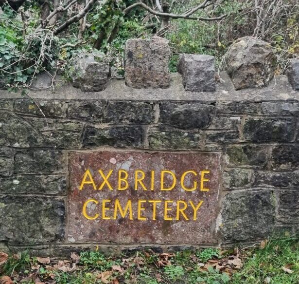 Cemetery Sign