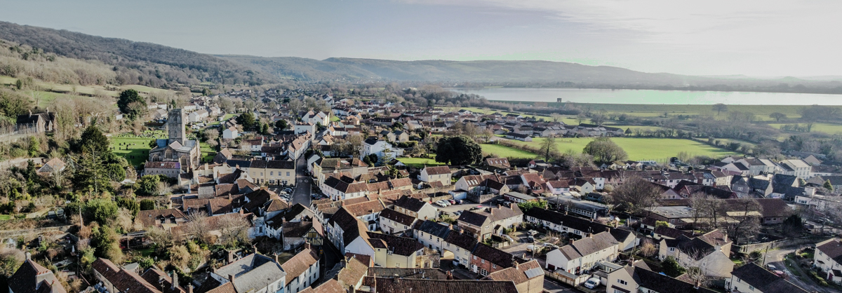 Axbridge Aerial View